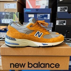 New Balance Made In UK 991 “Yellow Blue” Men’s Size 12